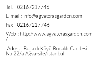 Ava Teras Garden Hotel iletiim bilgileri