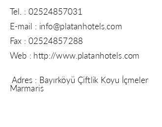 Green Platan Club Hotel & Spa iletiim bilgileri