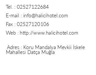Halc Hotel Data iletiim bilgileri