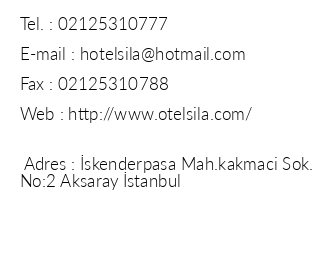 Hotel Sla iletiim bilgileri