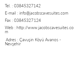 Jacob's Cave Suites iletiim bilgileri