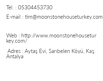 Moonstone House iletiim bilgileri