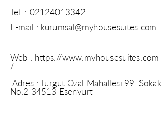 Myhouse N5 Business iletiim bilgileri
