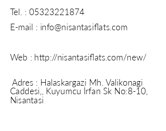 Nianta Flats iletiim bilgileri