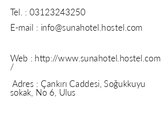 Suna Hotel iletiim bilgileri
