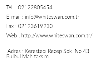 The White Swan Suites iletiim bilgileri